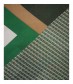 Damen Halstuch - grafisches Muster, grün