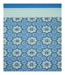 Damen Halstuch, blau