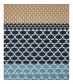 Damen Loop Schal, blau