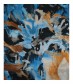 Damen Loop Schal, blau