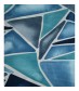 Damen Halstuch, blau