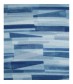 Damen Loop Schal, schmal, blau