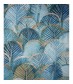 Damen Halstuch, blau