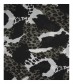 Damen Loop Schal, schmal, grau