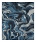 Damen Loop Schal, blau