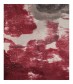 Damen Loop Schal, metallic, rot