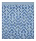 Schal, blau