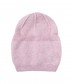 Basic Beanie Mütze - Feinstrick, rosa
