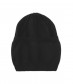 Basic Beanie Mütze - Feinstrick, schwarz