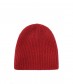 Basic Beanie Mütze, rot