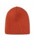 Basic Beanie Mütze - Feinstrick, orange