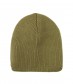 Basic Beanie Mütze - Feinstrick, olive