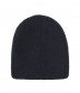 Basic Beanie Mütze - Feinstrick, navy