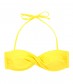 Bikinitop - Twist gelb