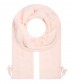 Damen Halstuch Quasten, Perlen, rosa