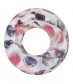 Damen Loop Schal - Punkte, rosa