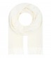 Damen Schal - einfarbiger Winterschal, creme