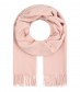 Damen Schal - einfarbiger Winterschal, rosa