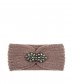 Damen Stirnband - Glitzer, alt rosa