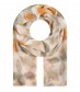 Damen Halstuch - gemustert, beige