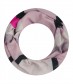 Damen Loop Schal, schmal, rosa