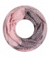 Damen Loop Schal, rosa
