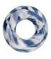 Damen Loop Schal, blau