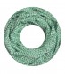 Damen Loop Schal - metallic, grün
