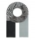 Damen Halstuch, schmal, schwarz