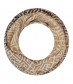 Damen Loop Schal, schmal, braun