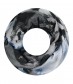 Damen Loop Schal, schwarz