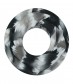 Damen Loop Schal, schwarz