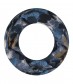 Damen Loop Schal, schmal, blau