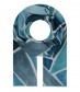 Damen Halstuch, blau