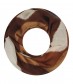 Damen Loop Schal, braun