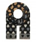 Damnen Winterschal, schwarz