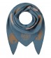 Damen Winterschal, blau
