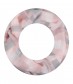 Damen Loop Schal, schmal, rosa