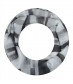 Damen Loop Schal, schmal, schwarz