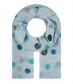 Damen Halstuch, blau