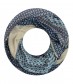 Damen Loop Schal, blau