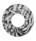 Damen Loop Schal, grau
