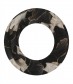 Damen Loop Schal, schmal, schwarz