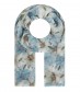 Damen Halstuch, schmal, blau