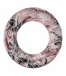 Damen Loop Schal, schmal, rosa