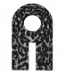 Damen Halstuch, schmal, grau