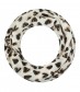 Damen Loop Schal, schmal, beige