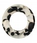 Damen Loop Schal, schmal, creme