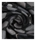 Loop Schal, schmal - metallic, grau