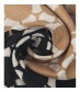 Damen Loop Schal, schwarz